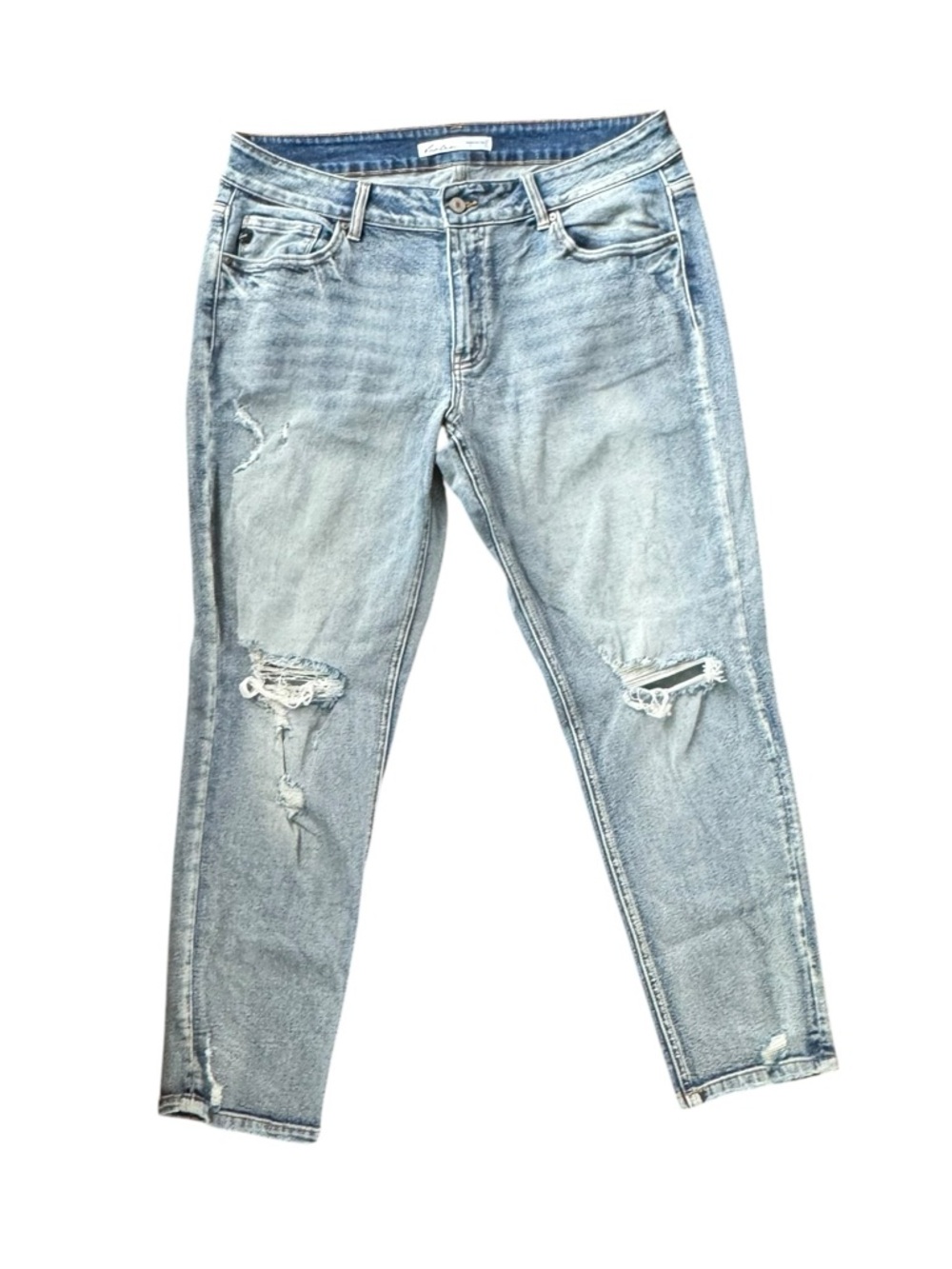 KanCan Light Wash Distressed Jeans size 16